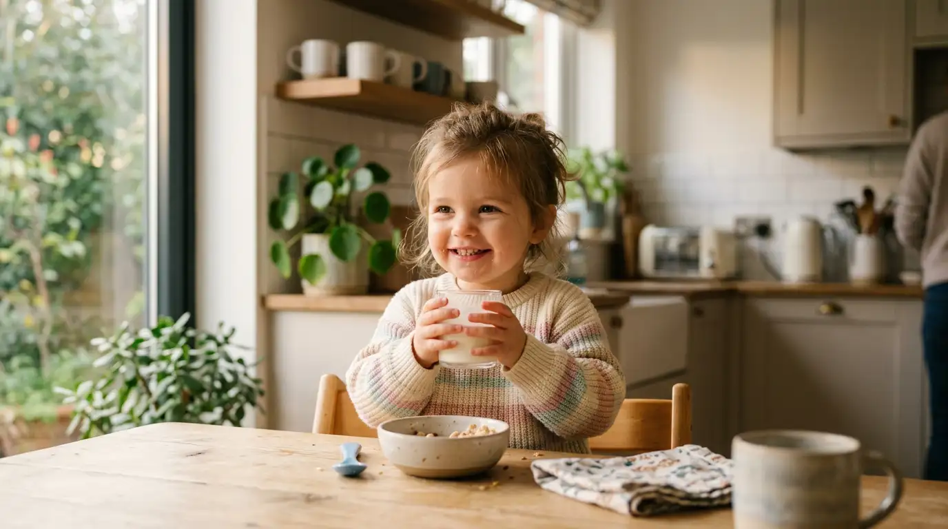 Laptele de capră pentru copii și bebeluși – beneficii și recomandări