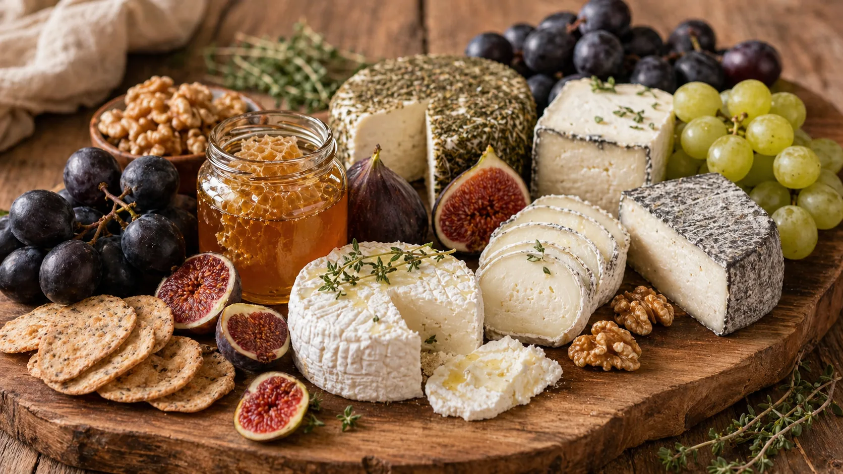 Platou de brânzeturi de capră – cum îl aranjezi ca un chef