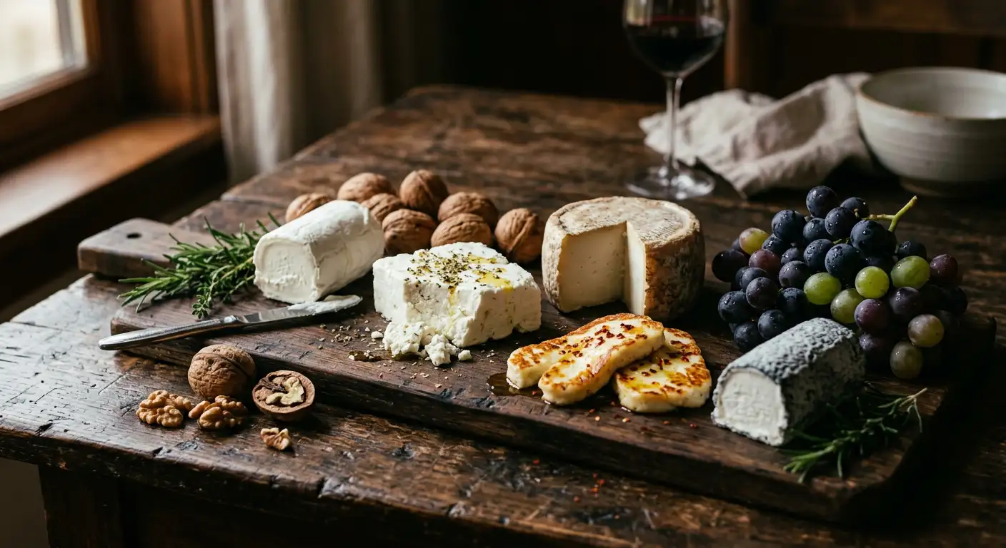 Tipuri de brânză de capră – ghid complet pentru iubitorii de brânzeturi